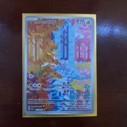 Pokemon TCG Deerling TEF 165/162 IR Temporal Forces Illustration Rare Card NM - Image 1