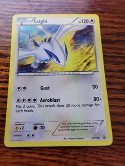 LUGIA XY156 Holo Black Star Promo Pokemon MP - Image 1