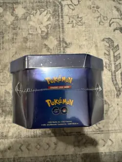 Pokemon TCG Pokemon Go SNORLAX Gift Tin Factory Sealed - 4 Booster Packs PoGo - Image 3