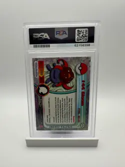2000 Topps Chrome Pokemon Spectra HOLO #44 GLOOM PSA 7 - Image 2
