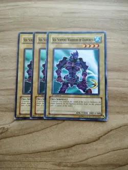 Yu-Gi-Oh! - Sea Serpent Warrior Of Darkness 3X - Full Playset - Image 1