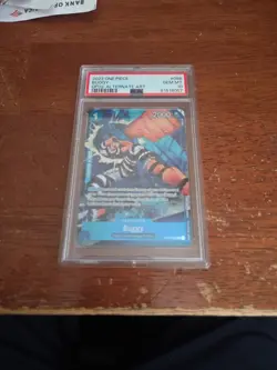 2023 One Piece TCG USA Buggy Alt Art Paramount War OP02-058 PSA 10 GEM POP(209) - Image 1