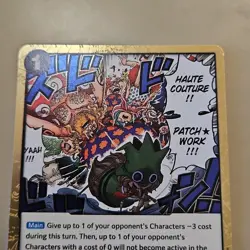 Haute Couture Patch Work OP05-091 R Awakening of the New Era One Piece TCG CCG - Image 3