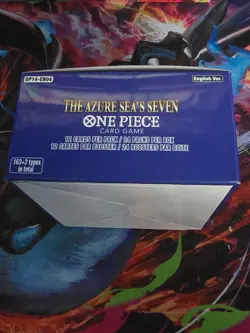 One Piece OP-14 The Azure Sea’s Seven English Booster Box IN HAND! Ready To Ship - Image 4