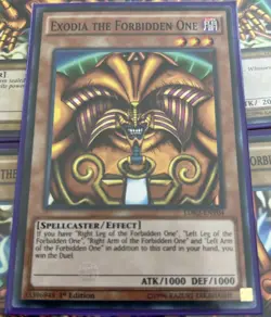Exodia the Forbidden One Complete 1st Edition Set LDK2-ENY04-08 1996 Card Lot - Image 2