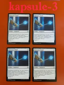 4x Sorcerer's Wand (LP-NM) | Dominaria | MTG Magic Cards - Image 1