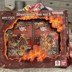 Bandai One Piece Card Game Illustration Box vol. 5, Brand New, Factory Sealed - Image 1
