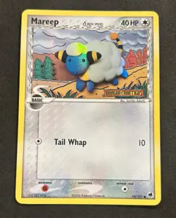 Pokemon Mareep Delta Species 54 Rev Holo - Stamped Dragon Frontiers - NM / MT - Image 3