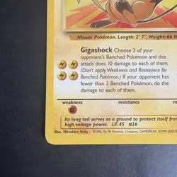 Pokemon Vintage Fossil Non-holo Rare Raichu 29/62 Wotc 1999 - Image 5
