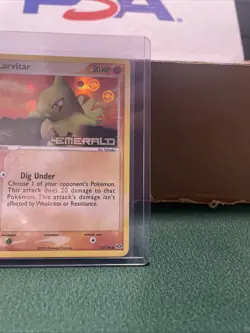 Pokemon TCG: Larvitar #52/106, EX Emerald, Stamped, Reverse Holo. LP - Image 4