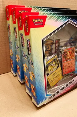 4X Pokemon TCG Prismatic Evolutions Poster Collection Box Free Shipping - Image 3