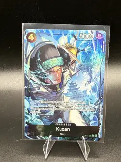 One Piece A Fist of Divine Speed Kuzan OP11-084 Parallel Alternate Alt Art NM - Image 1