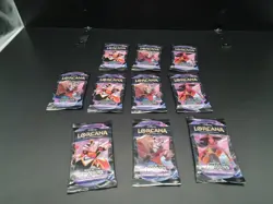 Disney Lorcana Rise of the Floodborn 10 Factory Sealed Booster Packs! - Image 2