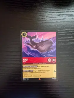 Disney Lorcana Fabled - Maui - Whale #106/204 - Rare (Non-Foil) - Image 1
