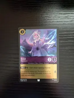 Disney Lorcana Fabled - Elsa - Snow Queen #53/204 - Cold Foil - Image 1