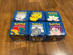 Pokemon 1999 Burger King Trading Cards 23K Gold Plated Full Set of 6 with COA - Image 1