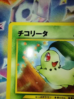Chikorita No. 152 Neo Intro Pack Promo Half Deck Pokemon Card | Japanese | NM - Image 4