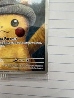 Pokemon TCG Pikachu with Grey Felt Hat X VAN GOGH PIKACHU Promo SVP085 SEALED - Image 3
