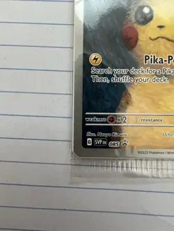 Pokemon TCG Pikachu with Grey Felt Hat X VAN GOGH PIKACHU Promo SVP085 SEALED - Image 4