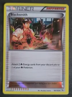 Blacksmith 88/106 Pokemon TCG XY: Flashfire Sheen Holo VLP - Image 1
