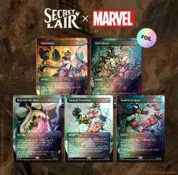 MTG Secret Lair x Spider-Man Venom Unleashed Colors- RAINBOW FOIL - SEALED - Image 1