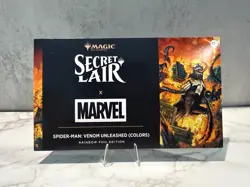 MTG Secret Lair X Marvel Spider-Man: Venom Unleashed (Colors) Rainbow Foil - Image 1