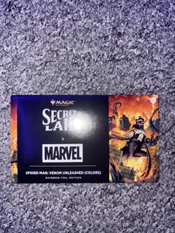 MTG Secret Lair X Marvel Spider Man :Venom Unleashed Colors Rainbow Foil Edition - Image 1