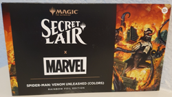 MTG Secret Lair x Marvel's Spider-Man: Venom Unleashed (Colors) ~ Rainbow FOIL! - Image 1