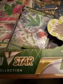 Pokemon TCG: Shaymin V Star Premium Collection Box New Factory Sealed 8 Boosters - Image 5