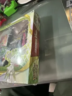 Pokemon TCG: Shaymin V Star Premium Collection Box New Factory Sealed 8 Boosters - Image 4