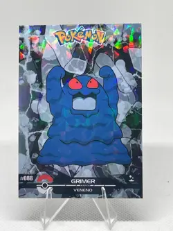 Grimer #88 - Cracked Ice Holo - Crystal Dark Black 2025 - Pokemon Card - Image 1