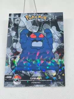Grimer #88 - Cracked Ice Holo - Crystal Dark Black 2025 - Pokemon Card - Image 3