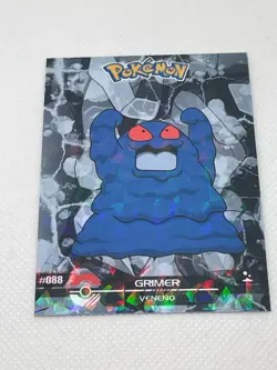 Grimer #88 - Cracked Ice Holo - Crystal Dark Black 2025 - Pokemon Card - Image 4