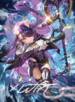 VCard Awakened Worlds: First Edition - Hannah Hyrule Box Topper Artist Card - Image 1