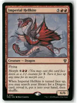 Imperial Hellkite Commander: Murders at Karlov Manor Magic MTG NM - Image 1