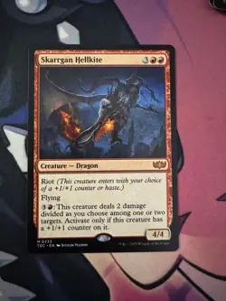 x1 Skarrgan Hellkite M MTG Commander: Tarkir: Dragonstorm M/NM, English - Image 1