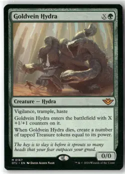 Outlaws of Thunder Junction Magic: The Gathering Goldvein Hydra - Image 1