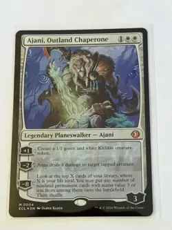 Ajani, Outland Chaperone Lorwyn Eclipsed Foil 4 - Image 1