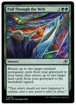 Pull Through the Weft - 0202 - Edge of Eternities - MTG - NM Ships Now - Image 1
