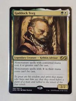 Gaddock Teeg R Ultimate Masters 199 Near Mint - Image 1