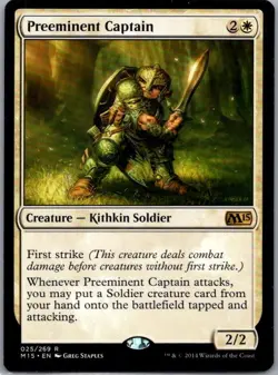 #25 Preeminent Captain Magic 2015 (M15) Rare - Image 1