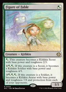 MTG - Figure of Fable - Lorwyn Eclipsed NM/M Condition - Image 1