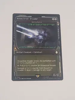 Walking Ballista "Assaultron Invader" - Showcase PIP NM MTG - Image 1