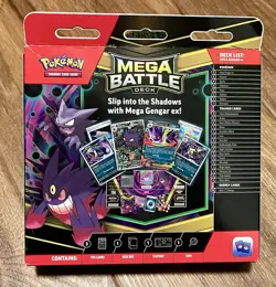HAUNTER promo GENGAR EX Mega Battle Deck: Factory Sealed Pokemon TCG full art - Image 2