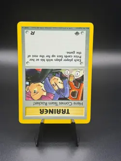 Pokemon Cards:Team Rocket 1st Edition Rare Holo:Here Comes Team Rocket! 15/82 NM - Image 2