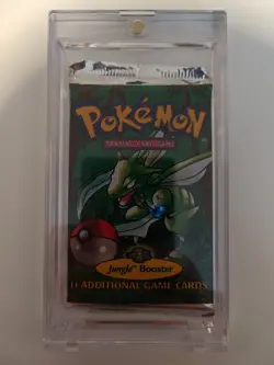 🔥Pokemon 1999 Jungle Booster Pack Scyther Unlimited Vintage Sealed🍄 - Image 1