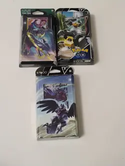 Pokemon Sealed Melmetal V/Corviknight V/Lunala Guardians Rising Theme Decks - Image 1