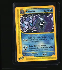Pokemon CLOYSTER 042/165 (Non-Holo) Expedition - NM/Near Mint - Image 1