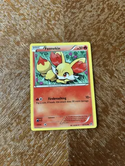 Pokemon TCG Fennekin Breakthrough 25/162 Regular Common - Image 1