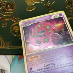 Pokemon TGC Spiritomb 10/102 Triumphant Holo Rare HeartGold SoulSilver 2010 NM - Image 3